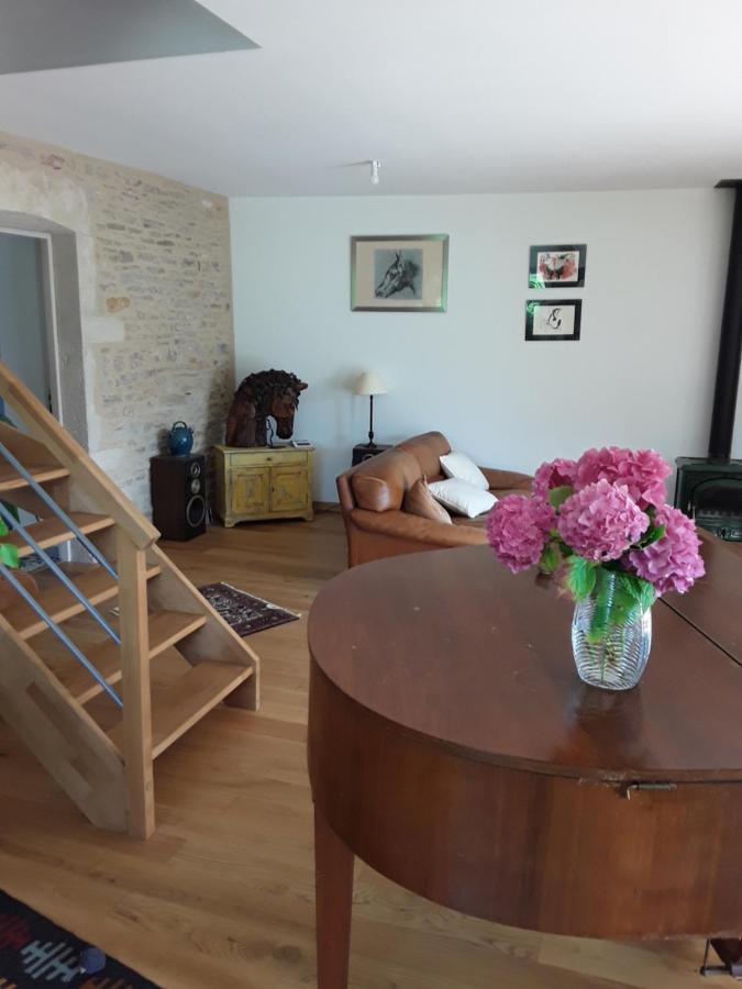 Bed and Breakfast La Charme Jalogny Exterior foto